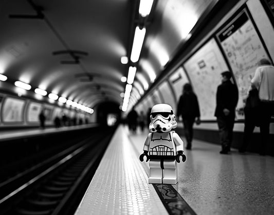 Stormtrooper at Metro