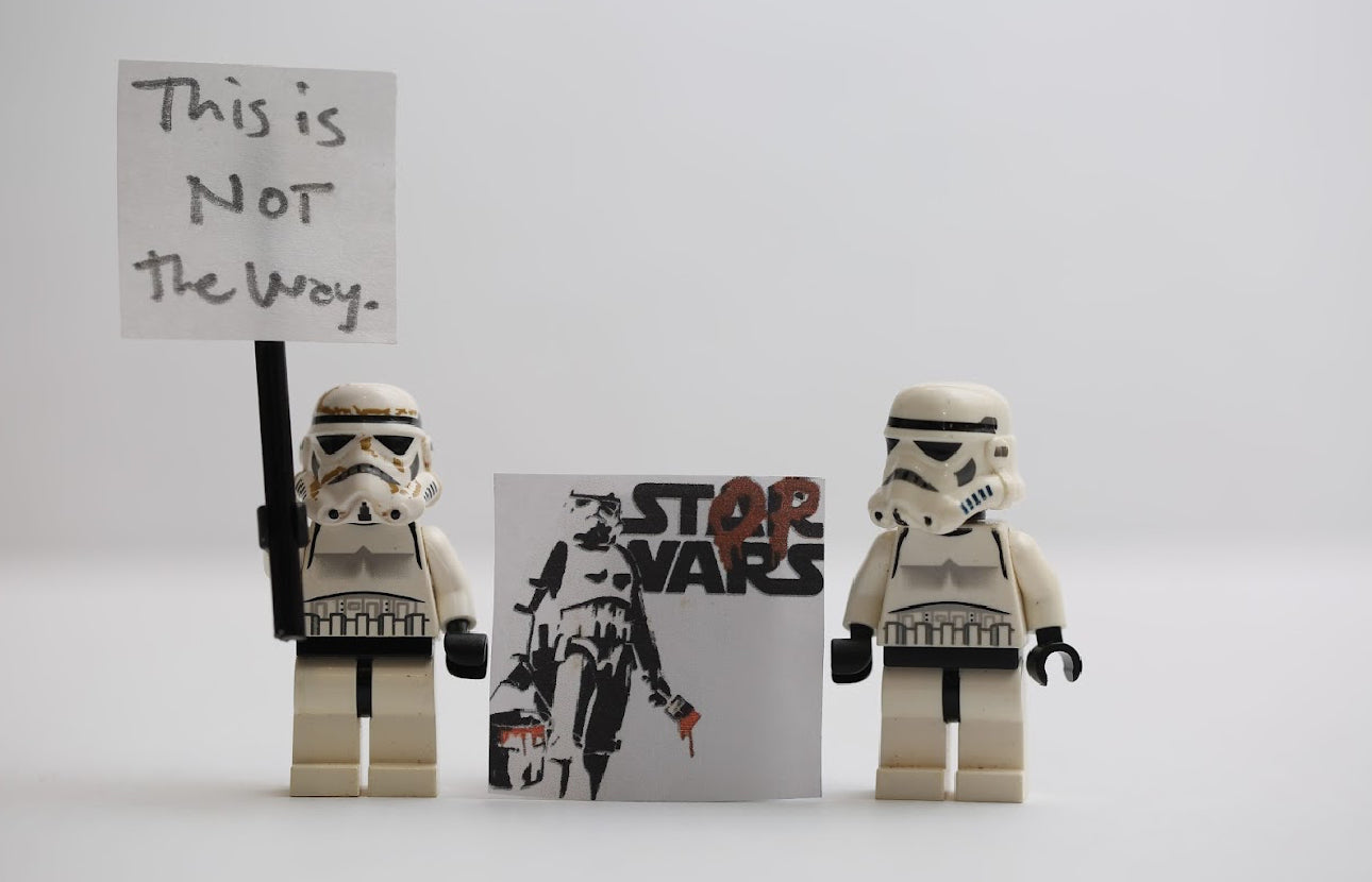 Stop Wars troopers