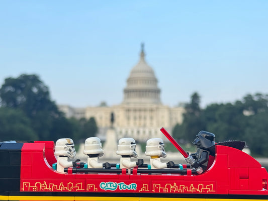 Vader tour bus at the Capitol