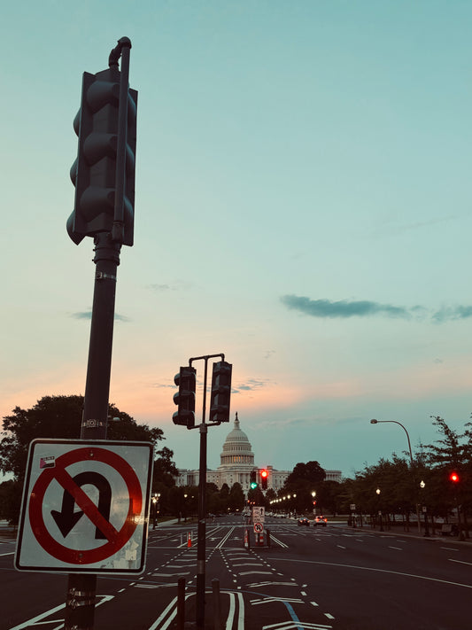 U turn at Capitol