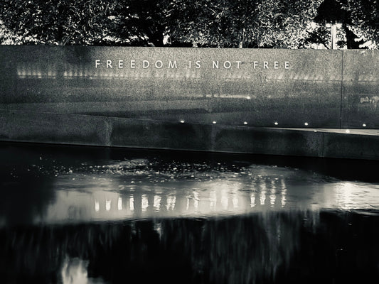 Freedom is not free