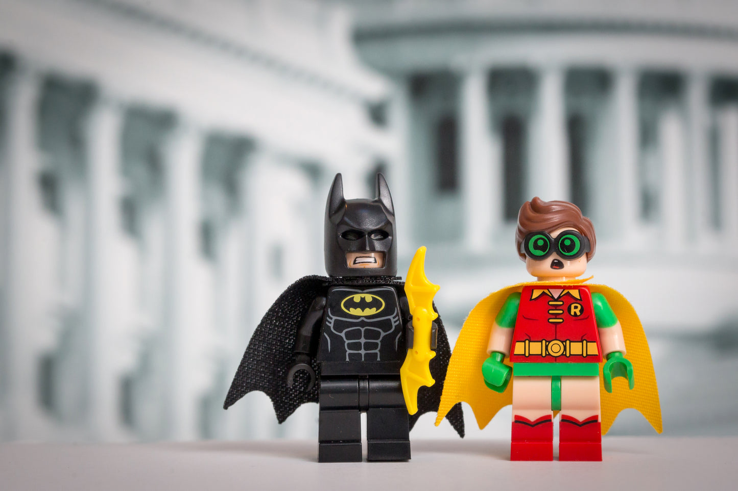 Batman and Robin with Capitol