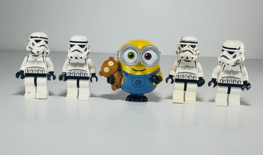 Storm trooper with minion