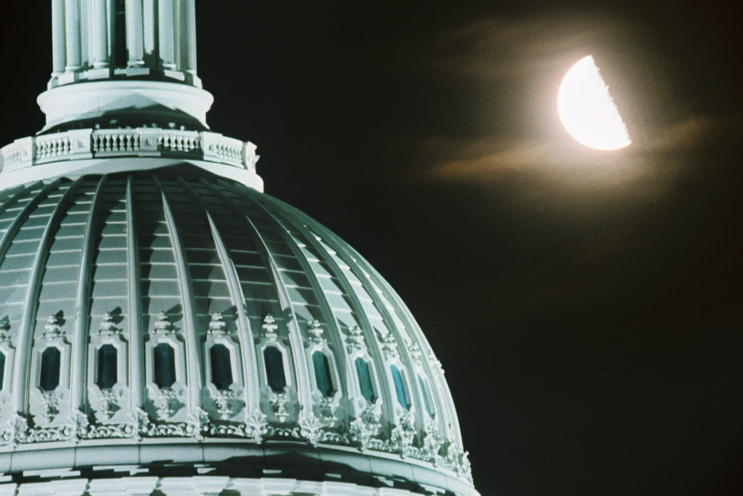 Capitol Moon Zoom in color