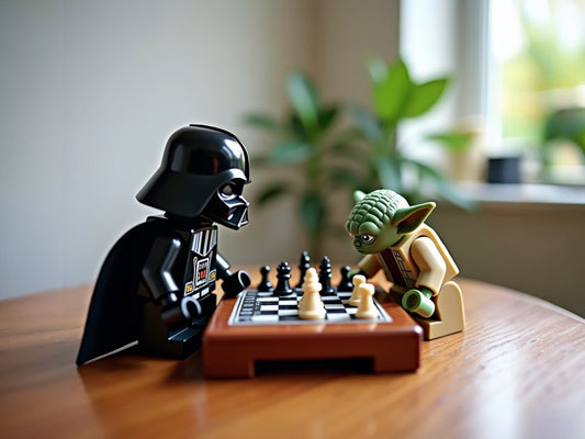 Vader vs. Mandalorian Chess