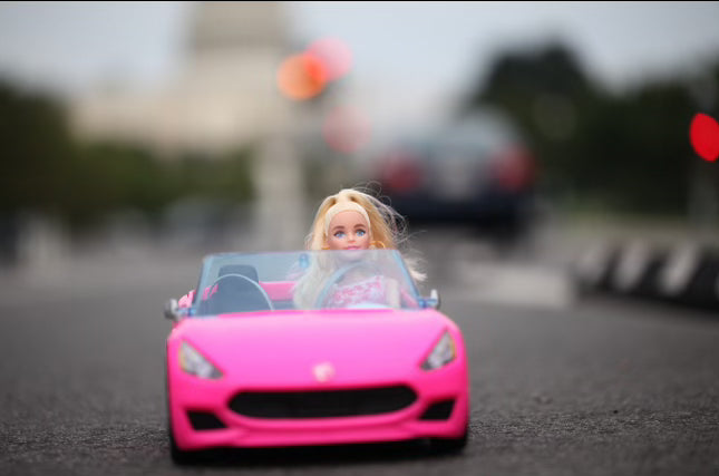 Pink Barbie at Capitol